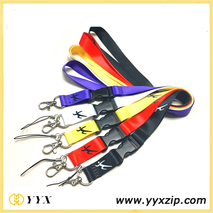 Nylon for fire extinguisher pull pin card holder printed lanyard