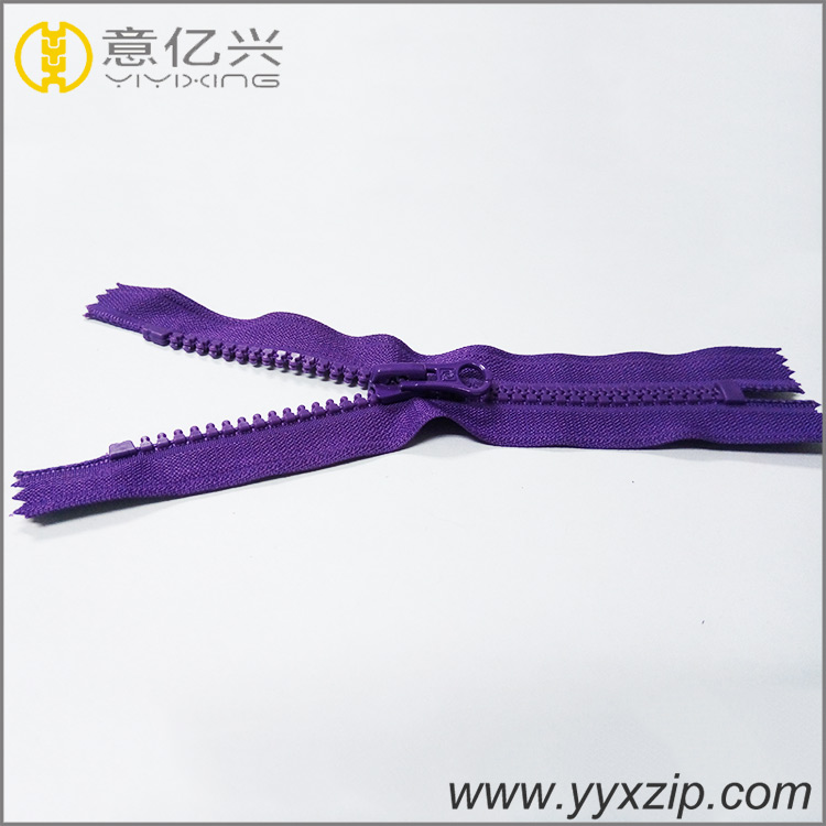 Hot sale factory direct price custom long chain resin zipper