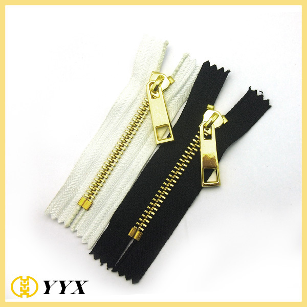 Cheap factory wholesale #5 closed end metal zipper with discount