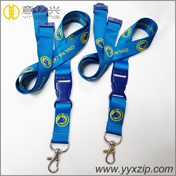 10 year experience cheap sublimation blank lanyards with your logo