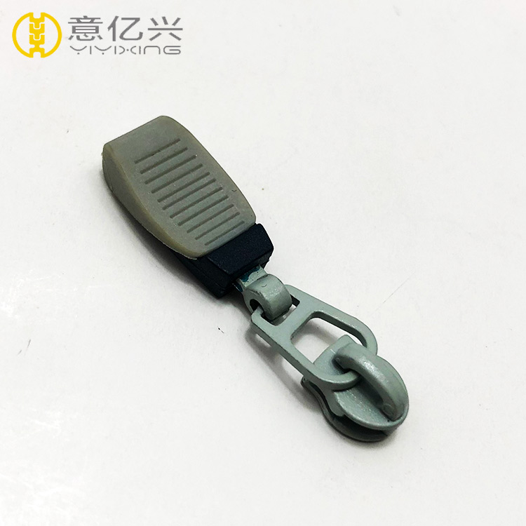 Wholesale bulk custom rubber zipper pull for sport clothing,rubber zipper puller