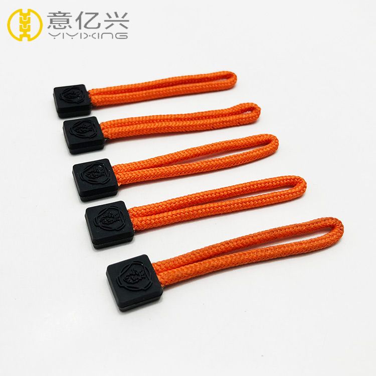 zipper factory supply zipper slider cord zipper pullers for garment
