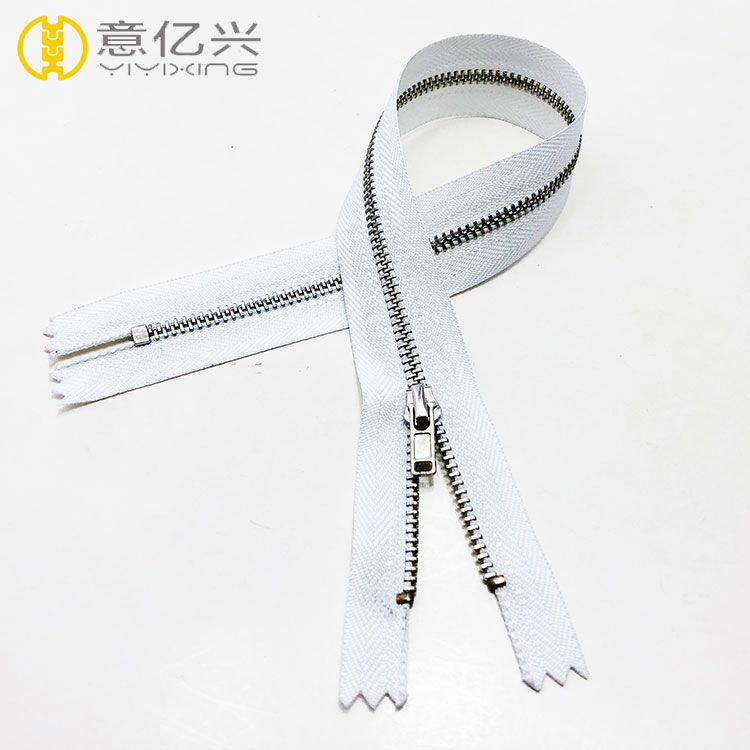 shiny silver teeth and zipper tape #5 high quality zippers